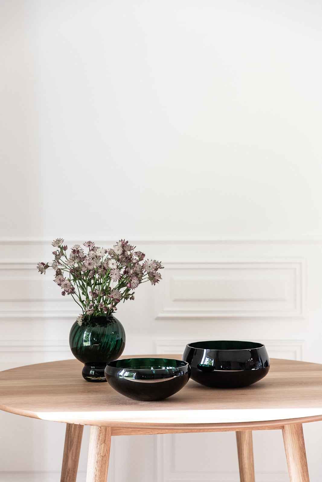 Meadow Swirl Vase - Grøn | Lille