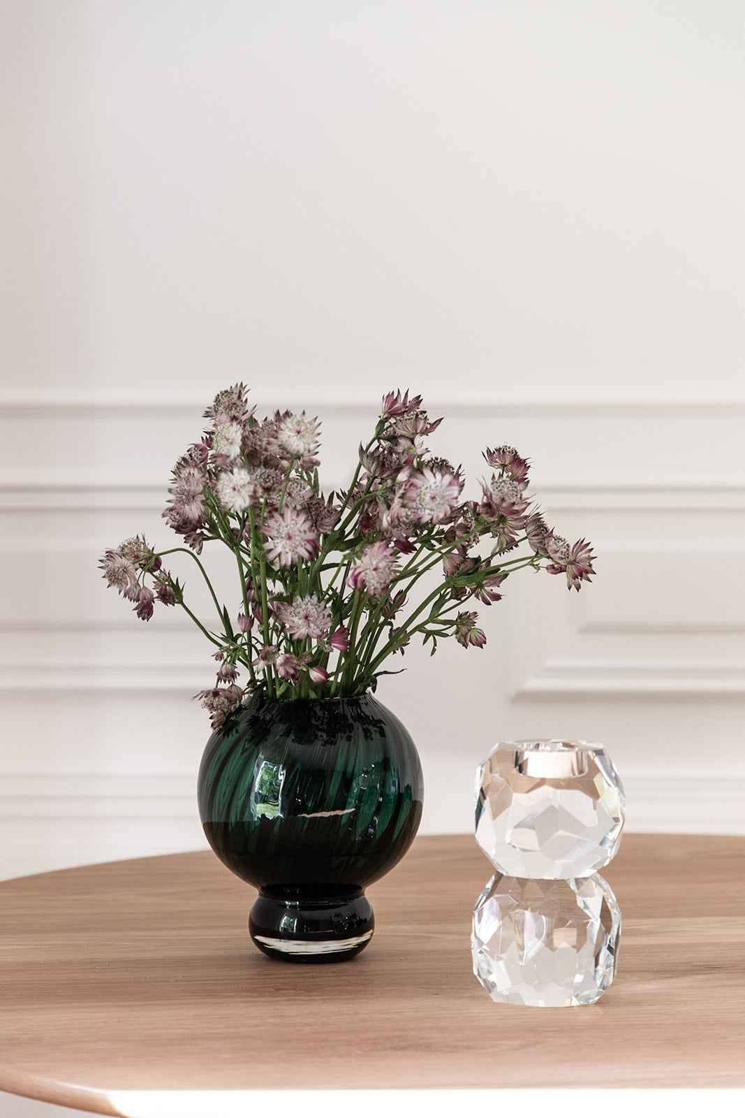 Meadow Swirl Vase - Grøn | Lille
