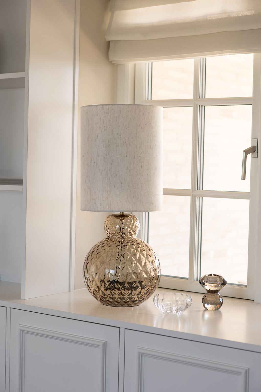 Lily Bordlampe - Brun | Harlequin