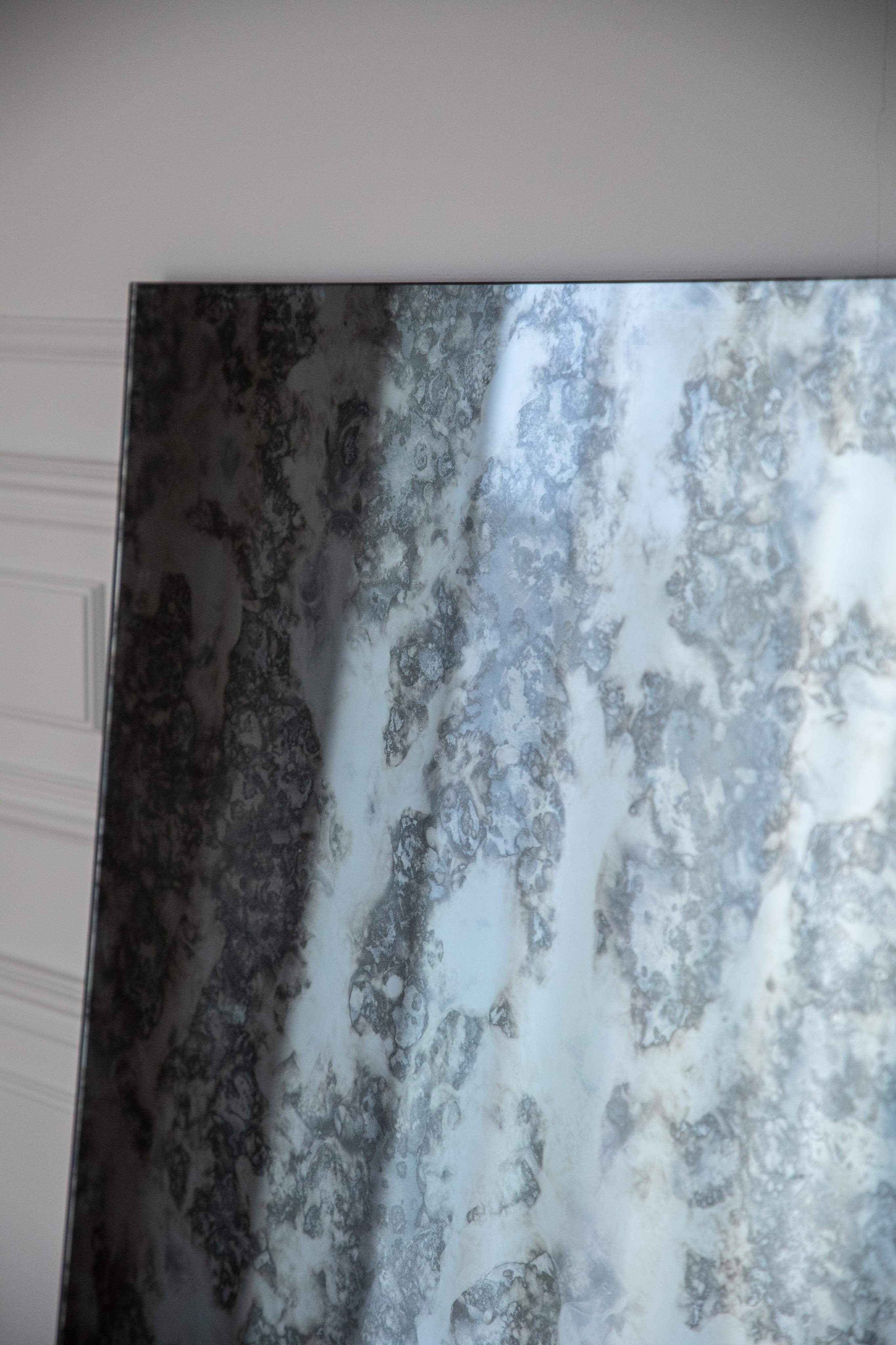 Shade Spejl - Grå/Blå | Rektangulær