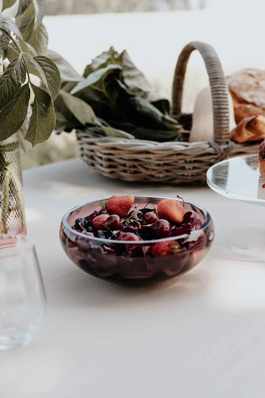 Specktra Skål No. 1 - Plum | Mellem