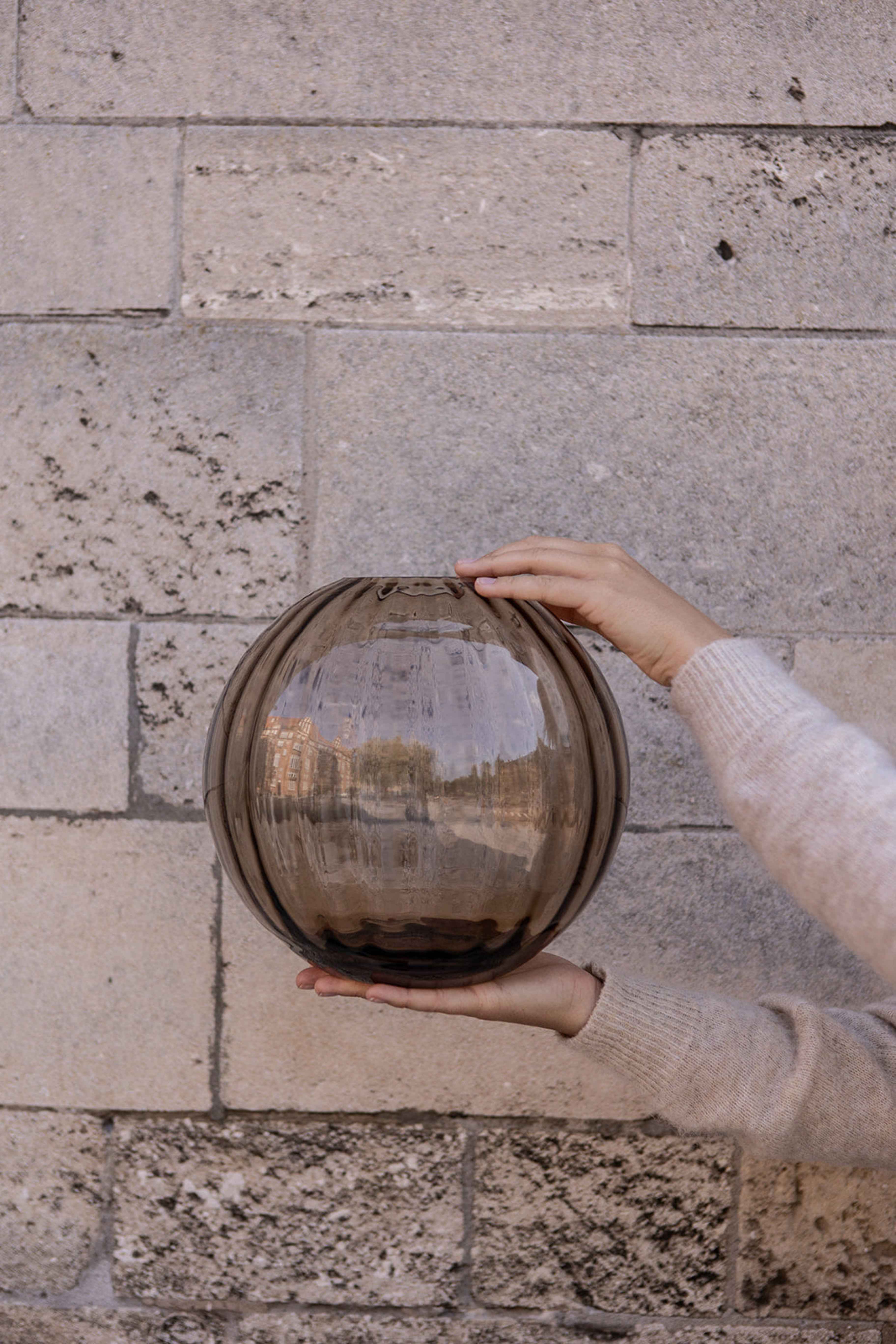 Sadie Line Vase - Topaz | Mellem